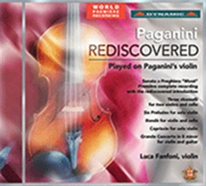 Paganini Niccolo - Paganini Rediscovered ryhmässä ME SUOSITTELEMME / Joululahjavinkki: CD @ Bengans Skivbutik AB (1712679)