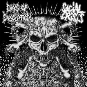 Social Crisis / Days Of Desolation - Split ryhmässä VINYYLI @ Bengans Skivbutik AB (1712745)