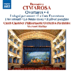 Cimarosa Domenico - Overtures, Vol. 4 ryhmässä CD @ Bengans Skivbutik AB (1714322)