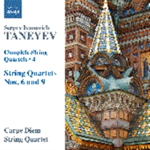 Taneyev Sergey - String Quartets, Vol. 4 ryhmässä CD @ Bengans Skivbutik AB (1714323)