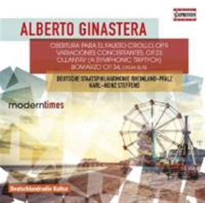 Ginastera Alberto - Orchestral Works ryhmässä ME SUOSITTELEMME / Joululahjavinkki: CD @ Bengans Skivbutik AB (1714327)