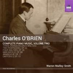 O'brien Charles - Complete Piano Music, Vol. 2 ryhmässä CD @ Bengans Skivbutik AB (1723604)