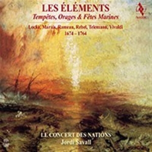 Rebel / Telemann / Vivaldi - Les Éléments ryhmässä Musiikki / SACD / Klassiskt @ Bengans Skivbutik AB (1728738)