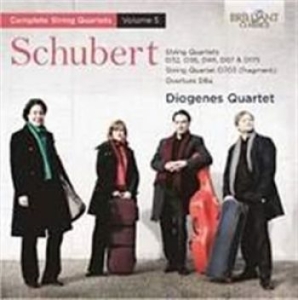 Schubert Franz - String Quartets, Vol. 5 ryhmässä CD @ Bengans Skivbutik AB (1733866)