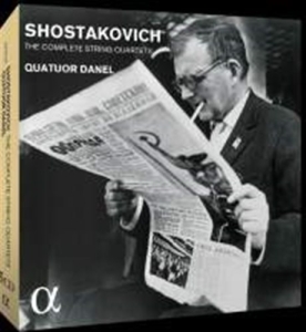 Shostakovich Dmitry - String Quartets Nos. 1-15 (5 Cd) ryhmässä CD @ Bengans Skivbutik AB (1740171)