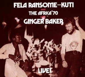 Kuti Fela - Fela With Ginger Baker Live! ryhmässä CD @ Bengans Skivbutik AB (1796688)