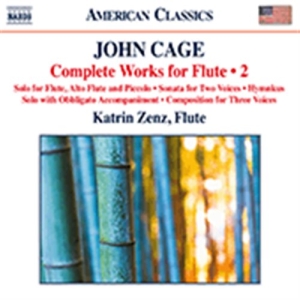 Cage John - Complete Flute Works, Vol. 2 ryhmässä CD @ Bengans Skivbutik AB (1802280)