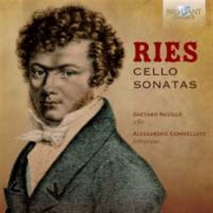 Ries Ferdinand - Cello Sonatas ryhmässä CD @ Bengans Skivbutik AB (1820420)