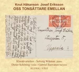 Knut Håkanson Josef Eriksson - Oss Tonsättare Emellan ryhmässä ME SUOSITTELEMME / Joululahjavinkki: CD @ Bengans Skivbutik AB (1838381)