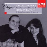 MARTHA ARGERICH/CHARLES DUTOIT - CHOPIN: PIANO CONCERTOS NOS. 1 ryhmässä CD @ Bengans Skivbutik AB (1845998)