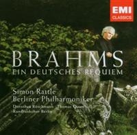 SIR SIMON RATTLE - BRAHMS: EIN DEUTSCHES REQUIEM ryhmässä ME SUOSITTELEMME / Joululahjavinkki: CD @ Bengans Skivbutik AB (1846136)