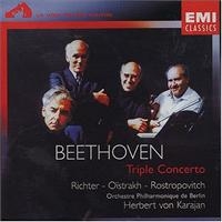 Herbert Von Karajan/Various Ar - Triple Concerto, Piano Sonata ryhmässä CD @ Bengans Skivbutik AB (1846748)