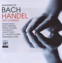 Emmanuelle Haïm Le Concert D' - Handel: Dixit Dominus & Bach: ryhmässä CD @ Bengans Skivbutik AB (1846786)