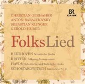 Beethoven / Britten / Haydn - Folkslied ryhmässä CD @ Bengans Skivbutik AB (1871649)