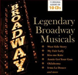 Various Artists - Legendary Broadway Musicals ryhmässä CD @ Bengans Skivbutik AB (1874062)