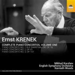 Krenek Ernst - Complete Piano Concertos, Vol. 1 ryhmässä ME SUOSITTELEMME / Joululahjavinkki: CD @ Bengans Skivbutik AB (1874077)