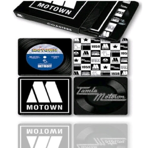 Motown - Motown Coasters 4 pack ryhmässä MERCH @ Bengans Skivbutik AB (188398)