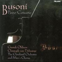 Cleveland Orch/Von Dohnanyi - Busoni: Piano Concerto ryhmässä CD @ Bengans Skivbutik AB (1901857)