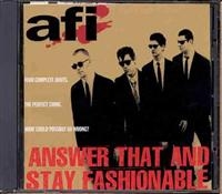 Afi - Answer That And Stay Fashionab ryhmässä VINYYLI @ Bengans Skivbutik AB (1902606)