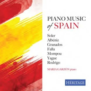 Garzon Maria - Piano Music Of Spain ryhmässä CD @ Bengans Skivbutik AB (1908106)