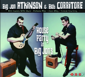 Atkinson Big Jon & Bob Corritore - House Party At Big Jon's ryhmässä CD @ Bengans Skivbutik AB (1921680)