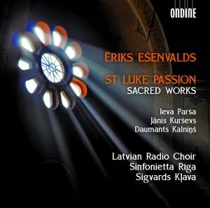 Esenvalds Eriks - St Luke Passion - Sacred Works ryhmässä CD @ Bengans Skivbutik AB (1926883)