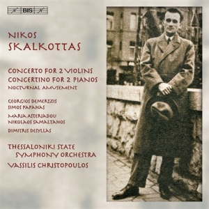 Skalkottas - Concerto For 2 Violins ryhmässä CD @ Bengans Skivbutik AB (1927348)