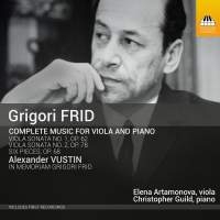 Frid Grigory - Complete Music For Viola & Piano ryhmässä ME SUOSITTELEMME / Joululahjavinkki: CD @ Bengans Skivbutik AB (1949814)