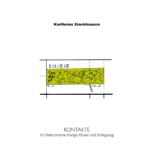 Stockhausen Karlheinz - Kontakte ryhmässä VINYYLI @ Bengans Skivbutik AB (1951521)