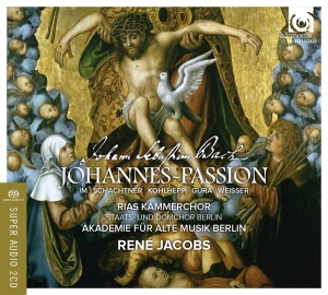 Akademie Fur Alte Musik Berlin - Bach: Johannes-Passion Bwv245 ryhmässä Musiikki / SACD / Övrigt @ Bengans Skivbutik AB (1961091)