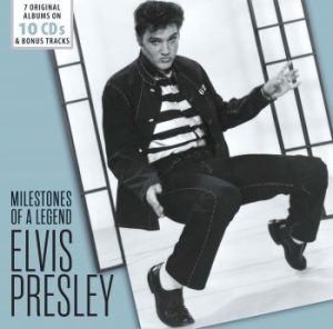 Presley Elvis - Milestones Of A Legend ryhmässä Minishops / Elvis Presley @ Bengans Skivbutik AB (1967931)