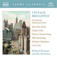 Richard Hayman Orch. - Vintage Broadway ryhmässä ME SUOSITTELEMME / Joululahjavinkki: CD @ Bengans Skivbutik AB (1978182)