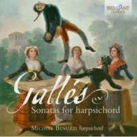 Gallés José - Sonatas For Harpsichord ryhmässä CD @ Bengans Skivbutik AB (1983170)