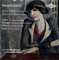 Honegger / Milhaud / Ravel - French Songs ryhmässä ME SUOSITTELEMME / Joululahjavinkki: CD @ Bengans Skivbutik AB (2003816)