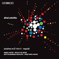 Schnittke/ Rupert Hanneli/ Cape To - Symphony No.0 ryhmässä CD @ Bengans Skivbutik AB (2006347)