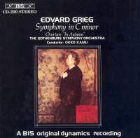 Grieg Edvard - Symphony In C Minor /Autumn Ov ryhmässä ME SUOSITTELEMME / Joululahjavinkki: CD @ Bengans Skivbutik AB (2006399)