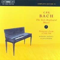 Bach Carl Philipp Emanuel - Solo Keyboard Music Vol 7 ryhmässä ME SUOSITTELEMME / Joululahjavinkki: CD @ Bengans Skivbutik AB (2006430)