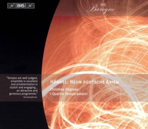 Handel George Frideric - Neun Deutsche Arien ryhmässä CD @ Bengans Skivbutik AB (2006468)