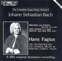 Bach Johann Sebastian - Organ Music Vol 9 ryhmässä CD @ Bengans Skivbutik AB (2006481)