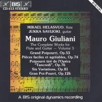 Giuliani Mauro - Complete Music For Flute & Gui ryhmässä ME SUOSITTELEMME / Joululahjavinkki: CD @ Bengans Skivbutik AB (2006494)