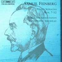 Feinberg Samuel - Piano Sonatas Vol 2 ryhmässä ME SUOSITTELEMME / Joululahjavinkki: CD @ Bengans Skivbutik AB (2006603)