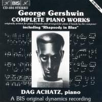 Gershwin George - Complete Piano Works ryhmässä ME SUOSITTELEMME / Joululahjavinkki: CD @ Bengans Skivbutik AB (2006627)