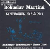 Martinu Bohuslav - Symphony 3/4 ryhmässä ME SUOSITTELEMME / Joululahjavinkki: CD @ Bengans Skivbutik AB (2006629)