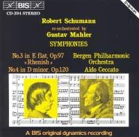 Schumann Robert - Symphony 3 & 4 Orcestra Mahler ryhmässä ME SUOSITTELEMME / Joululahjavinkki: CD @ Bengans Skivbutik AB (2006672)