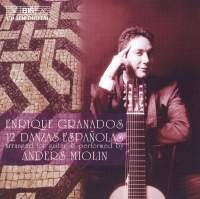 Granados Enrique - Danzas Espagnole ryhmässä ME SUOSITTELEMME / Joululahjavinkki: CD @ Bengans Skivbutik AB (2006676)