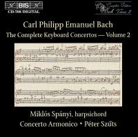 Bach Carl Philipp Emanuel - Keyboard Concertos Vol 2 ryhmässä ME SUOSITTELEMME / Joululahjavinkki: CD @ Bengans Skivbutik AB (2006716)