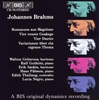 Brahms Johannes - Works For Bar & Piano ryhmässä ME SUOSITTELEMME / Joululahjavinkki: CD @ Bengans Skivbutik AB (2006720)