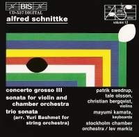 Schnittke Alfred - Conc Grosso 3 /Son ryhmässä ME SUOSITTELEMME / Joululahjavinkki: CD @ Bengans Skivbutik AB (2006722)