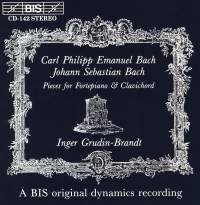 Bach C P E/Bach J S - Piano & Hpd Music ryhmässä ME SUOSITTELEMME / Joululahjavinkki: CD @ Bengans Skivbutik AB (2006743)