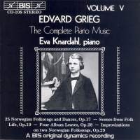 Grieg Edvard - Complete Piano Music Vol 5 ryhmässä ME SUOSITTELEMME / Joululahjavinkki: CD @ Bengans Skivbutik AB (2006760)